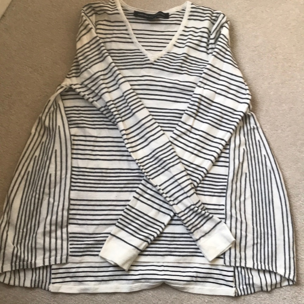 French Connection Stripped Sweater
